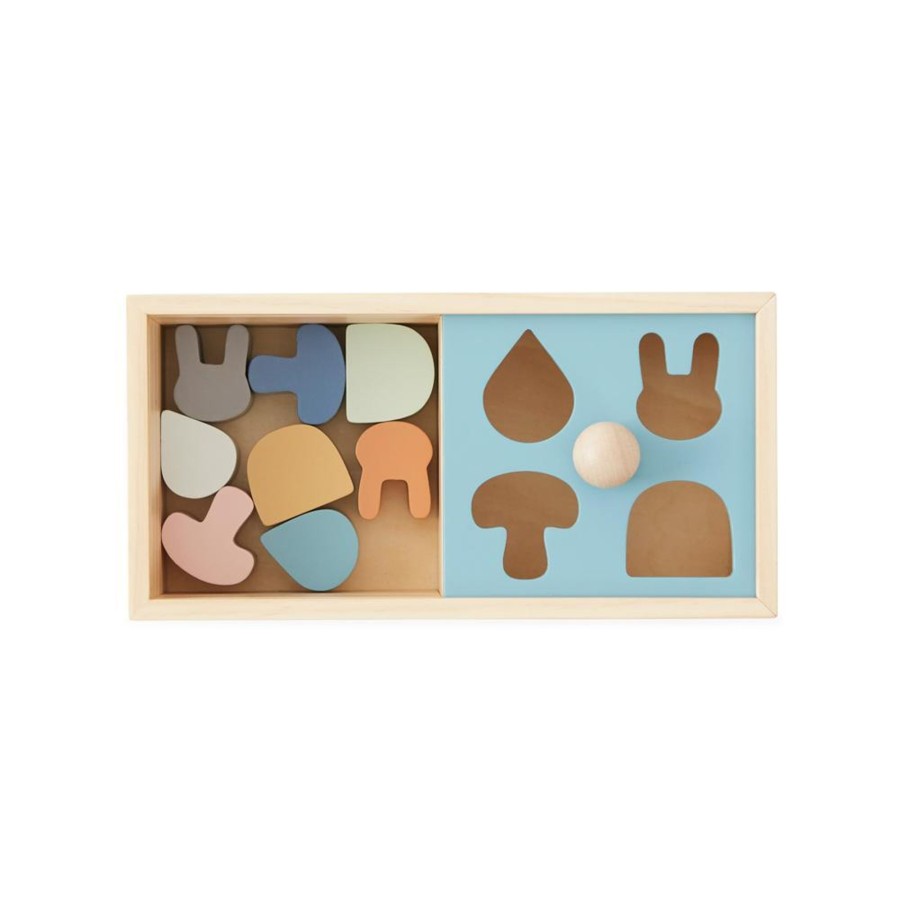 Toys OYOY Puzzles And Blocks | Oyoy Wooden Puzzle Box Nature