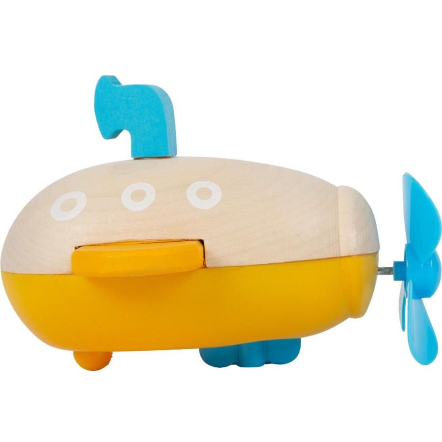 Toys Legler Bath Toys | Legler Water Toy Wind Up Submarine