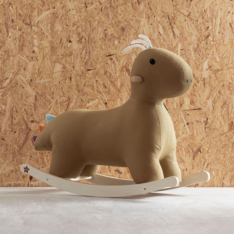 Interiors Chevron Down Icon Kids Concept | Kids Concept Dino Rocking Horse Neo