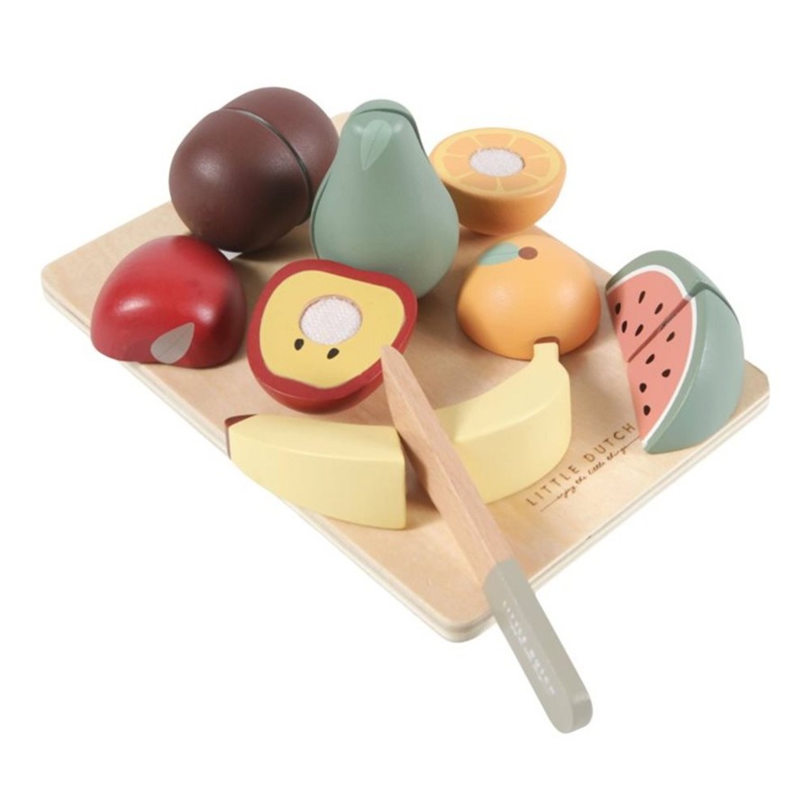 Toys Little Dutch Pots, Pans & Kitchen Equipment | Little Dutch Cutting Fruit