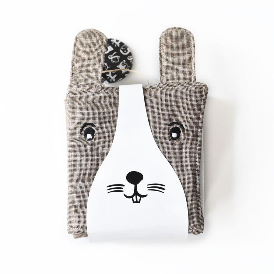 Toys Wee Gallery Gifts Under £25 | Wee Gallery Friendly Faces In The Forest Soft Book