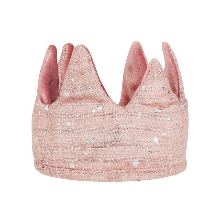 Accessories Chevron Down Icon Mimi & Lula | Mimi & Lula Mystical Velvet Crown Pink