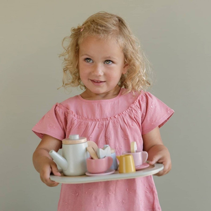 Toys Little Dutch Role Play | Little Dutch Wooden Tea Set