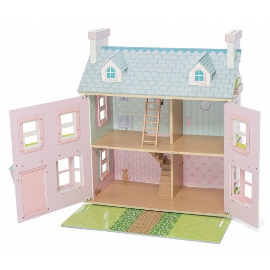 Toys Le Toy Van Wooden Dolls Houses | Le Toy Van Mayberry Manor Wooden Dolls House