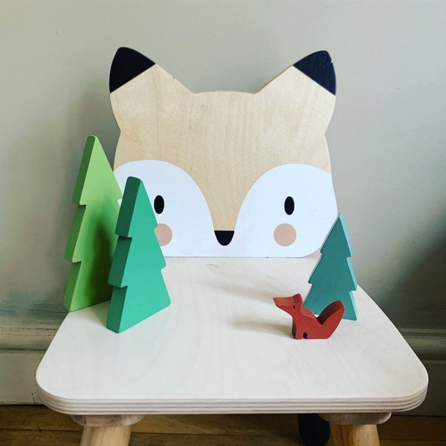 Interiors Chevron Down Icon Tender Leaf Toys | Tender Leaf Toys Forest Fox Chair