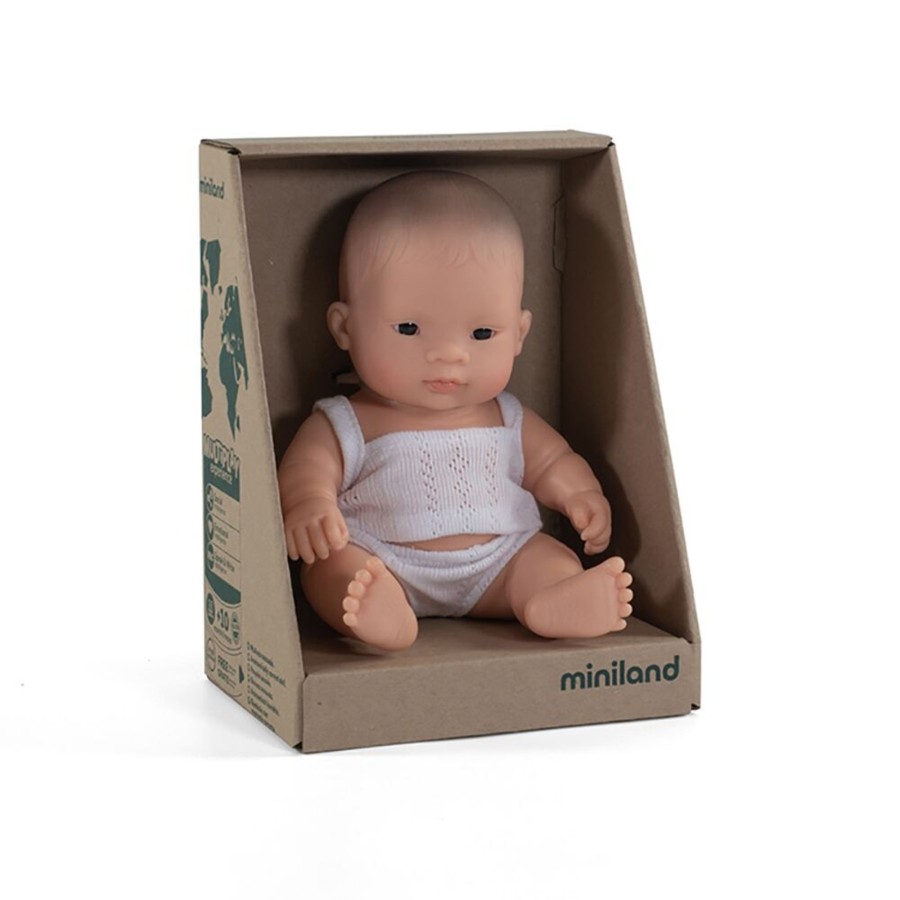 Toys Miniland Role Play | Miniland Baby Doll Boy 21Cm