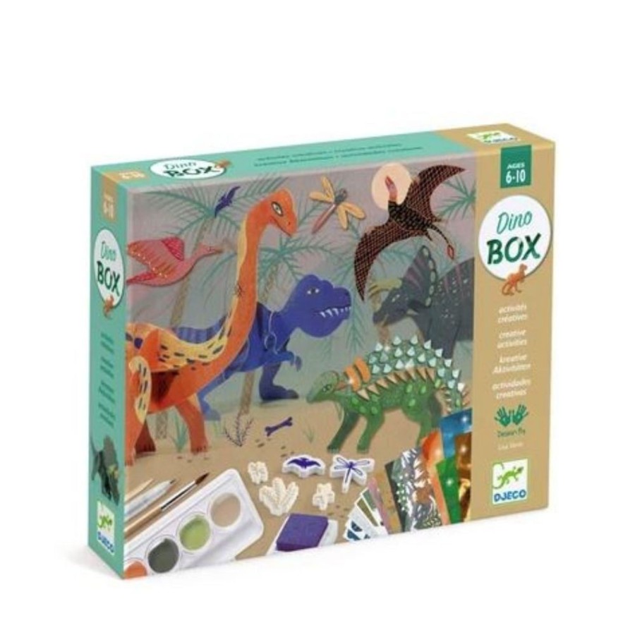 Arts & Craft Chevron Down Icon Djeco | Djeco Dinosaur Multi Activity Box