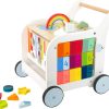 Toys Legler Walkers | Legler Rainbow Baby Walker