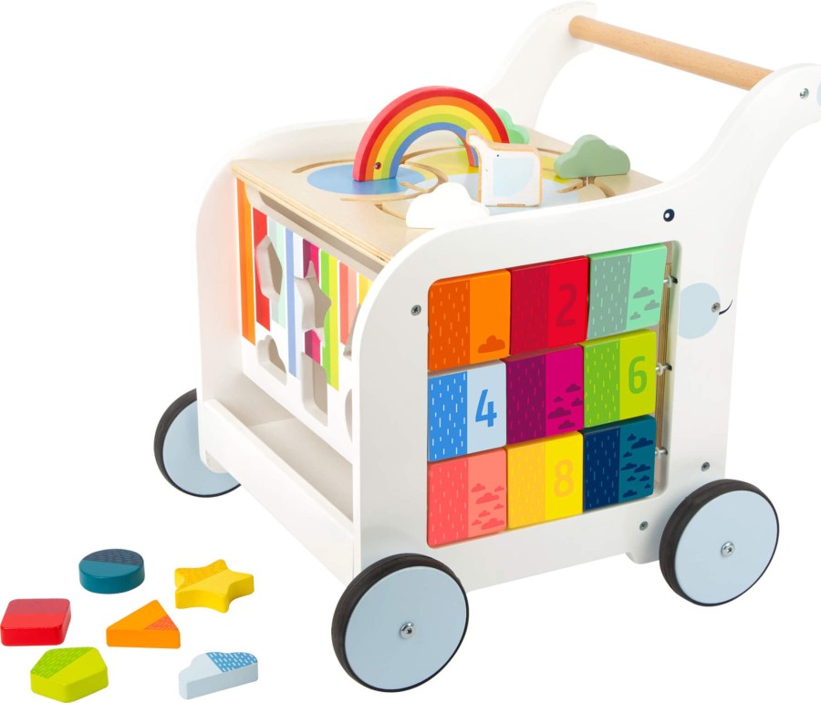 Toys Legler Walkers | Legler Rainbow Baby Walker