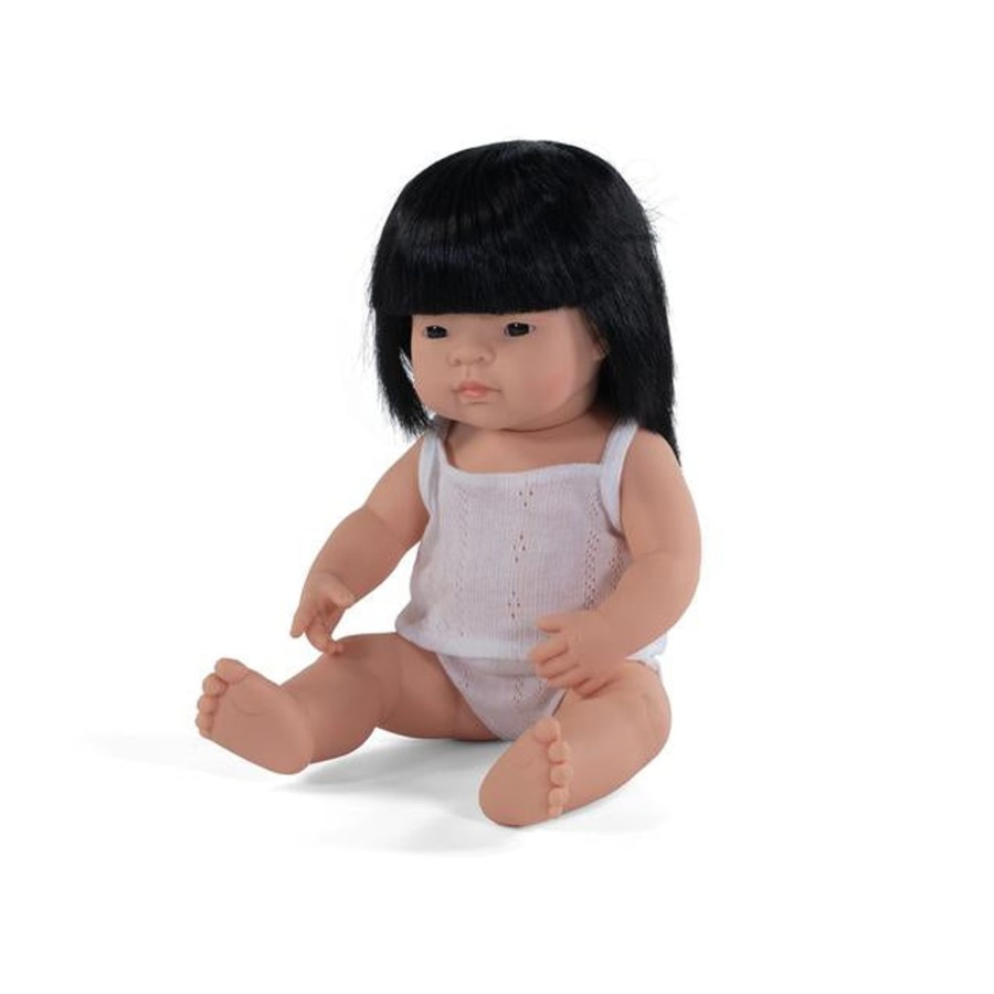 Toys Miniland Role Play | Miniland Toddler Doll Girl 38Cm