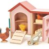 Toys Tender Leaf Toys Dolls House Dolls And Accessories | Tender Leaf Toys Chicken Coop