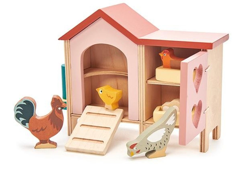 Toys Tender Leaf Toys Dolls House Dolls And Accessories | Tender Leaf Toys Chicken Coop