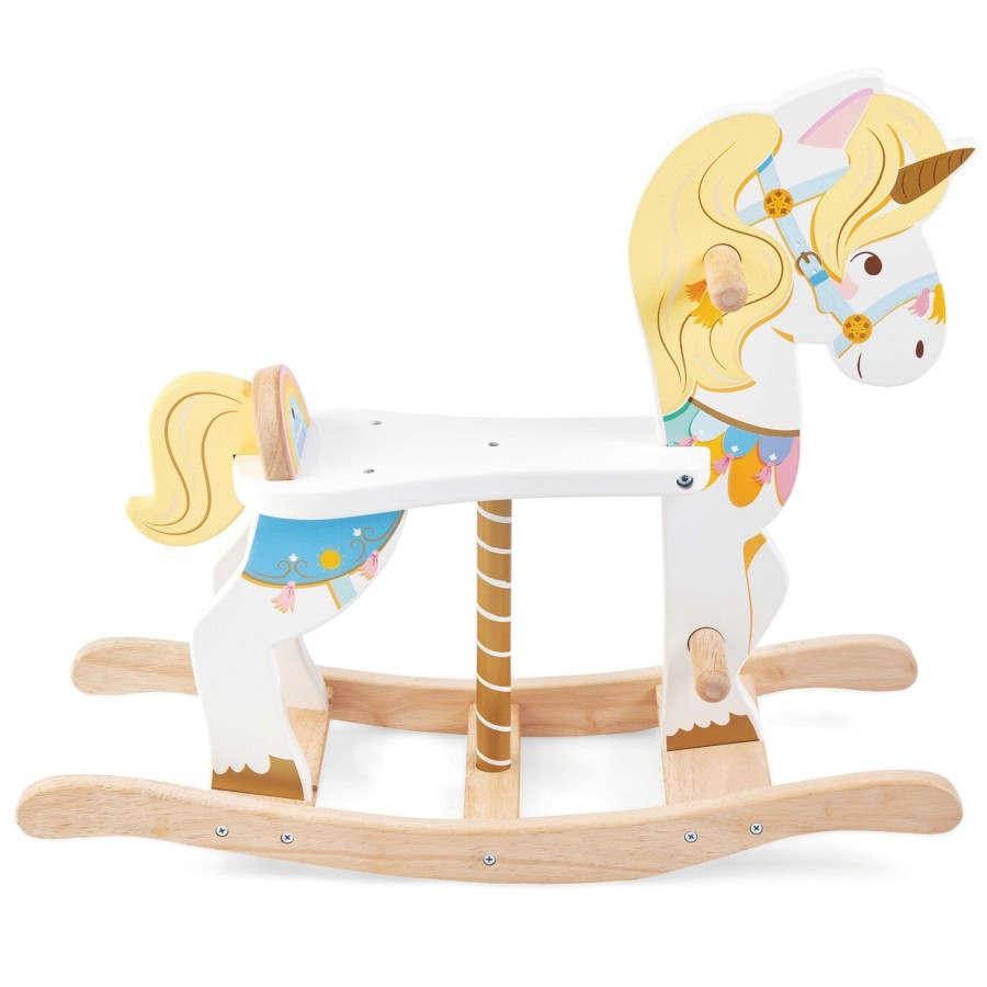 Toys Le Toy Van Rocking Horses | Le Toy Van Rocking Unicorn Carousel