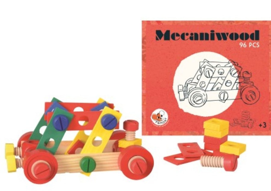 Toys Egmont Games & Books | Egmont Mecaniwood 96 Pieces