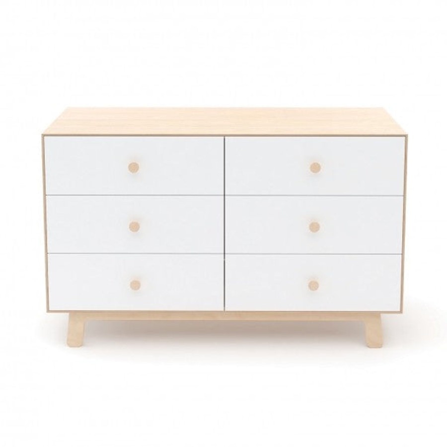 Interiors Chevron Down Icon Oeuf NYC | Oeuf Nyc Sparrow 6 Drawer Dresser Birch