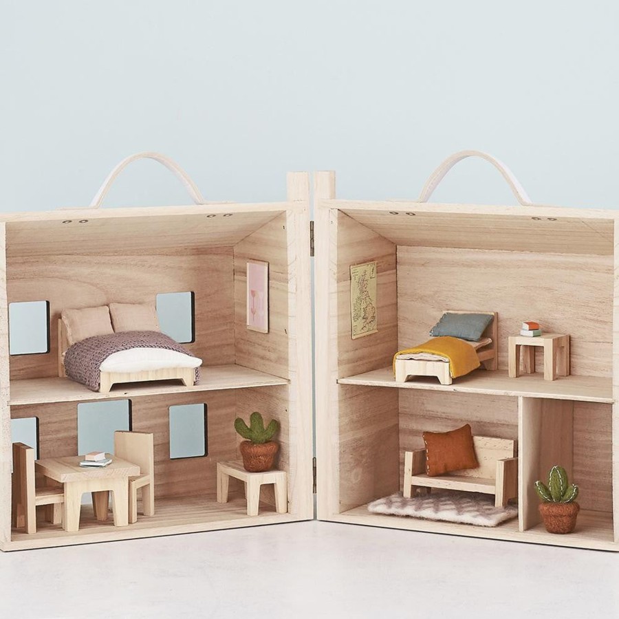 Toys Olli Ella Wooden Dolls House Furniture | Holdie House Furniture Pack