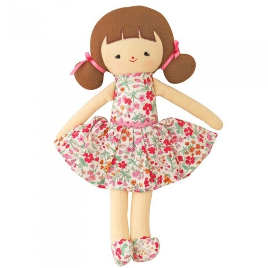 Toys Alimrose Designs Dolls | Alimrose Audrey Doll Flower Bouquet