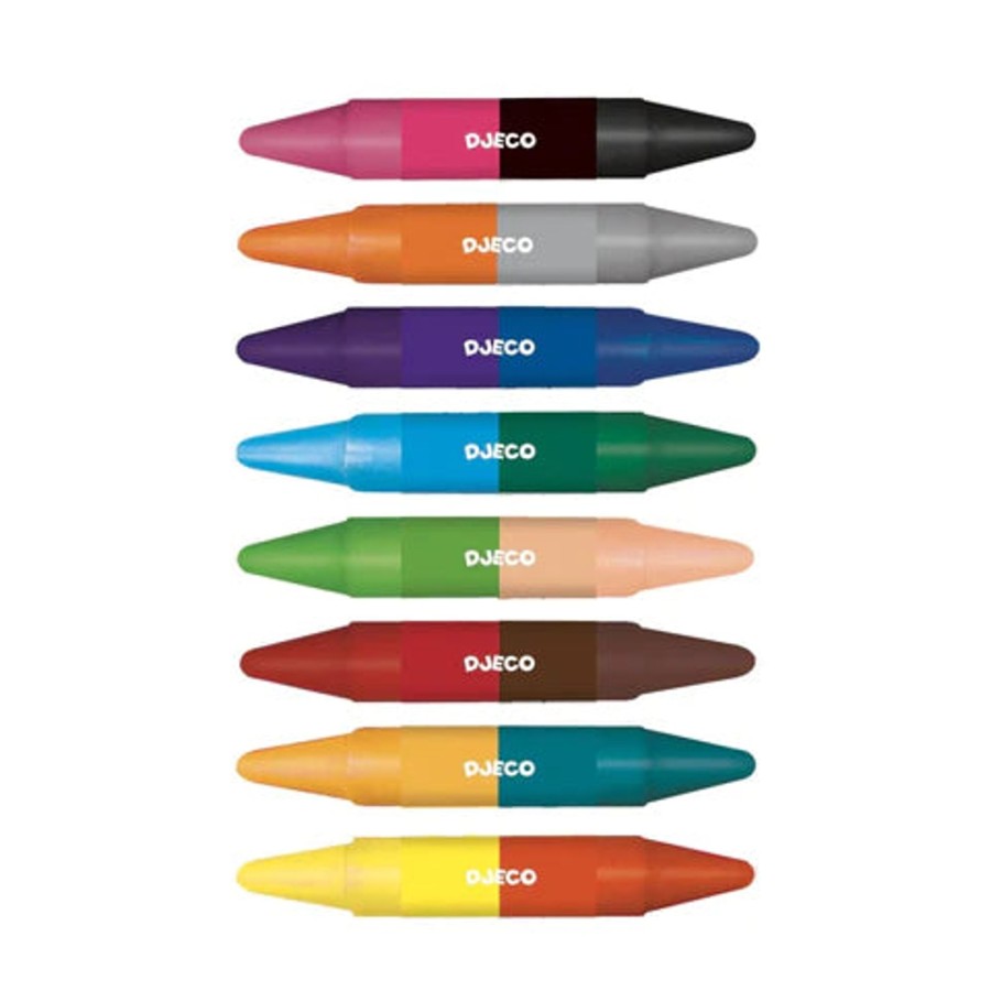 Toys Djeco Gifts Under £25 | Djeco Double Ended Wax Crayons