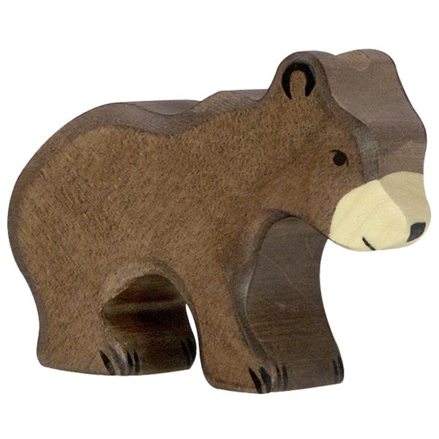 Toys Holztiger Farms, Animals & Accessories | Holztiger Baby Brown Bear