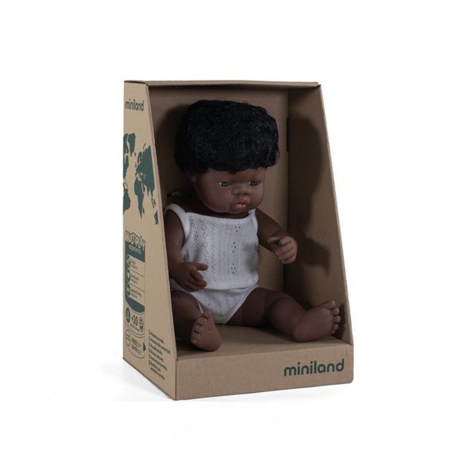 Toys Miniland Dolls | Miniland Toddler Doll Boy 38Cm